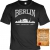 T-Shirt mit Urkunde - Berlin Germany - Lustiges Sprüche Shirt als Geschenk für echte Berliner mit Humor - 2